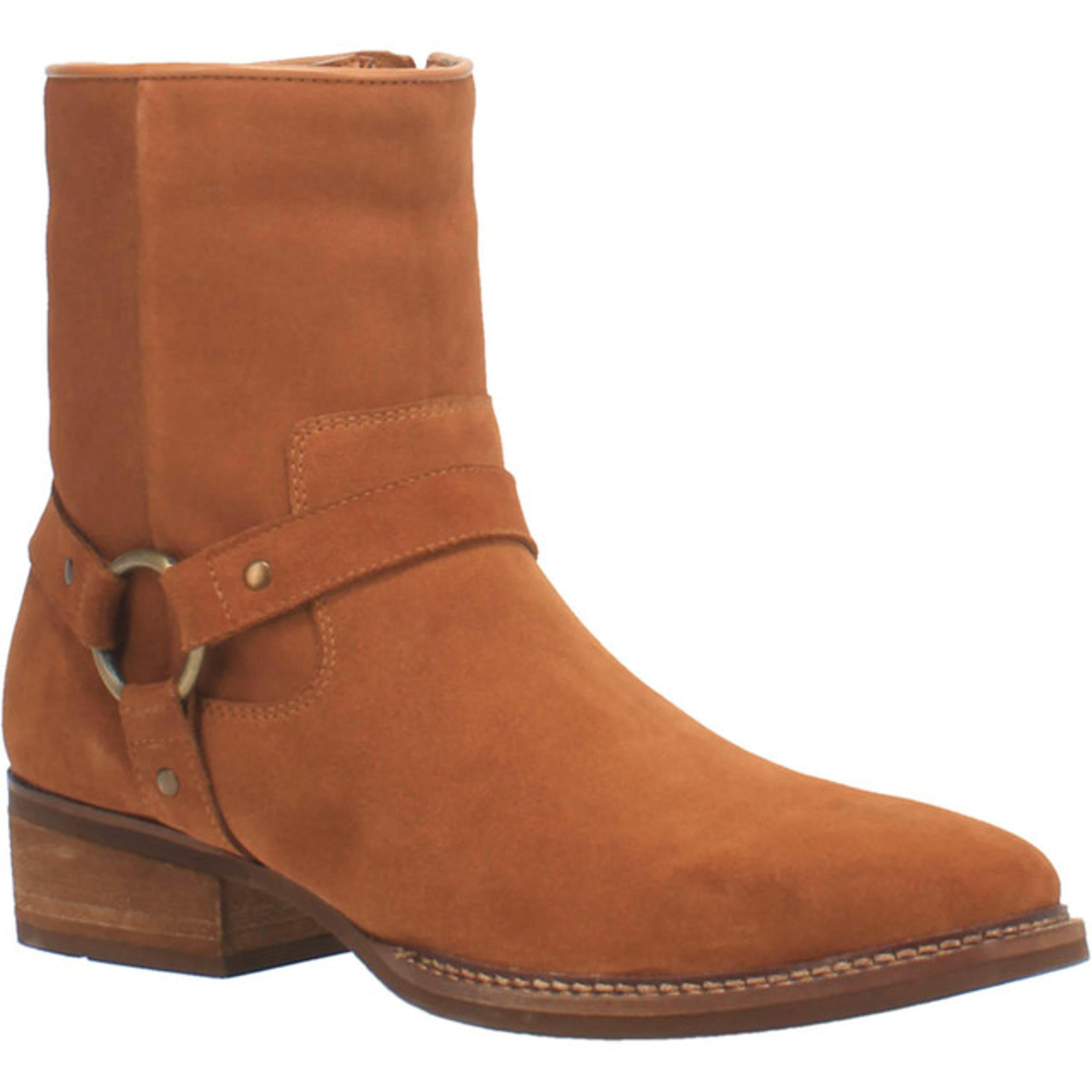 Dingo Mens Calgary Leather Boot Whiskey Western-DI296-BN130