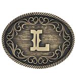 Montana Silversmiths Filigree Initial L-A915L