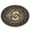 Montana Silversmiths Filigree Initial S-A915S