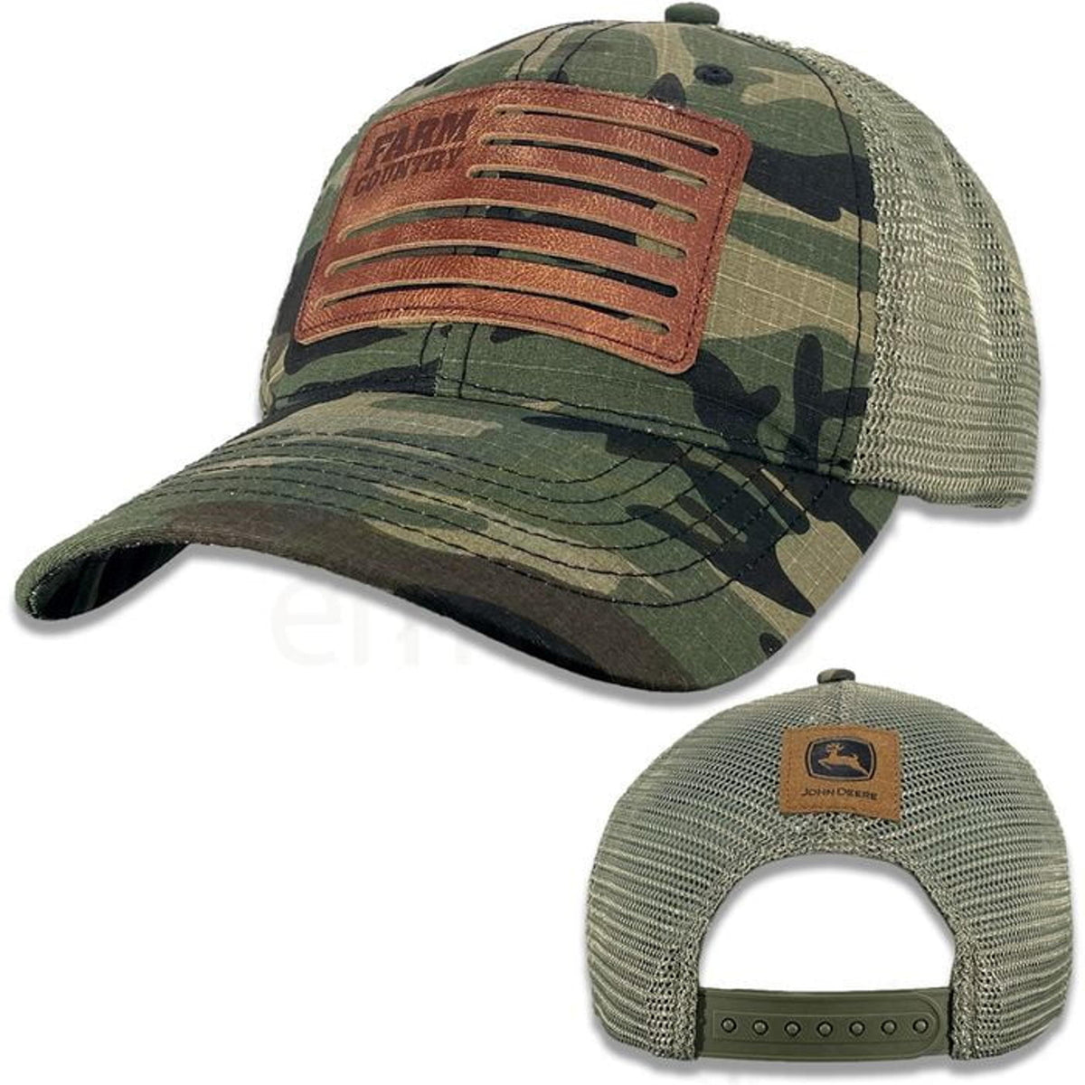 John Deere Traditional Camo Mesh Back Ball Cap-13080902CA
