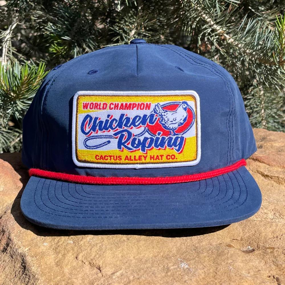 Cactus Alley Hats Chicken Chocking Royal Blue-CA256BLU-P111