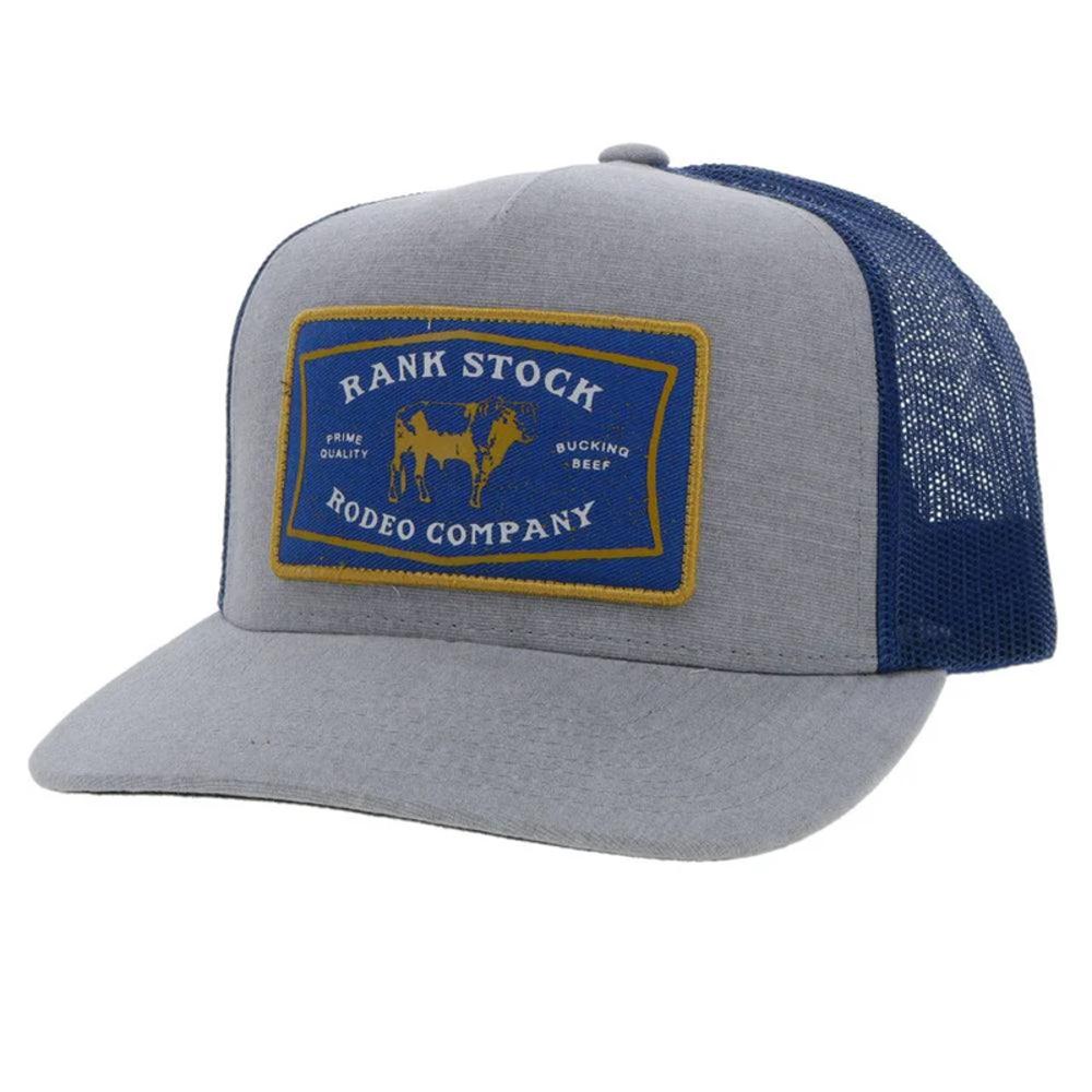 Hooey Rank Stock Grey/Blue-2261TGYBL