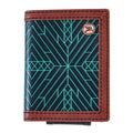 Hooey Bifold Neon Moon Turq-RFW002-BKBR