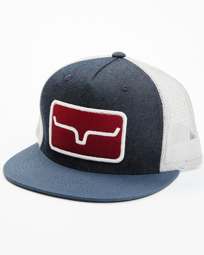 Kimes Ranch Banner Ventilated-Hat-Denim-S22-022204