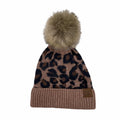 Girlie Girl Beanie With Faux Fur Pom Mc-HAT2061-MOC