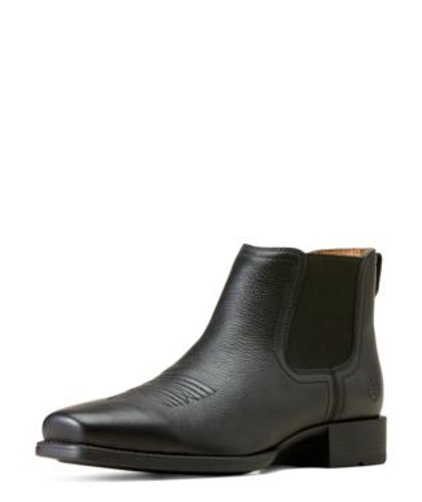 Ariat Mens Booker Ultra Black Deertan Gore-10046984