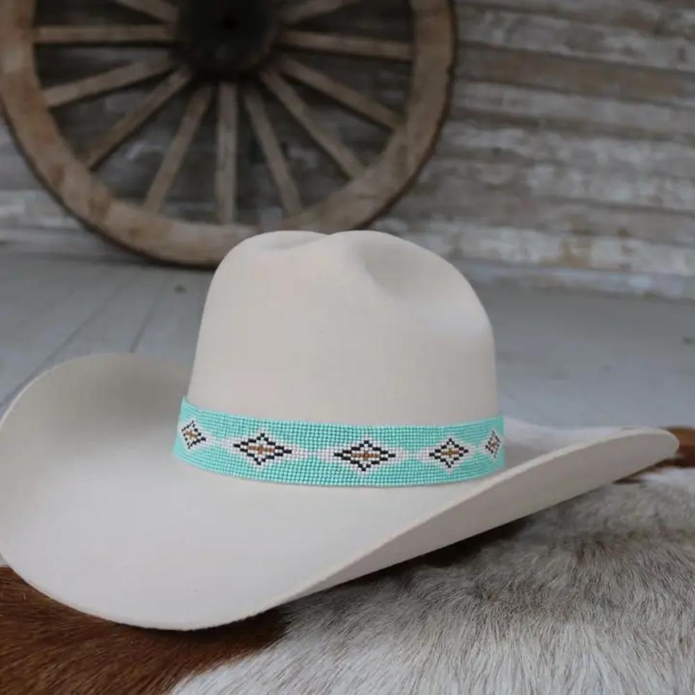Willow Lane Hat Co Beaded Hatband-Paloma-WL-BHB04