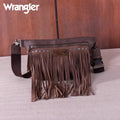Montana West Fringe Fany Belt Bag-WG73-8194COF