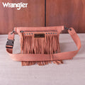 Montana West Fringe Fany Belt Bag-WG73-8194CORAL
