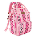 Montana West Aztec Backpack Pink-WG2204-9110PNK
