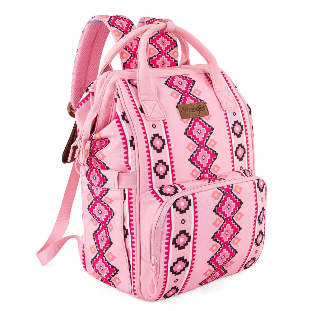 Montana West Aztec Backpack Pink-WG2204-9110PNK