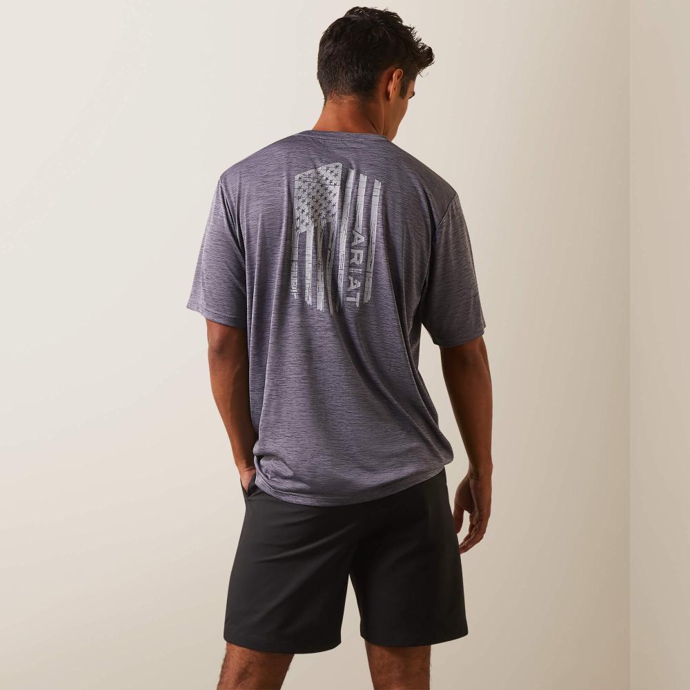 Ariat Mens Vertical Flag Tee 3340-10043340