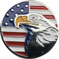 American Hat Maker Flag And Eagle Hat Magnetic-810030-RWB