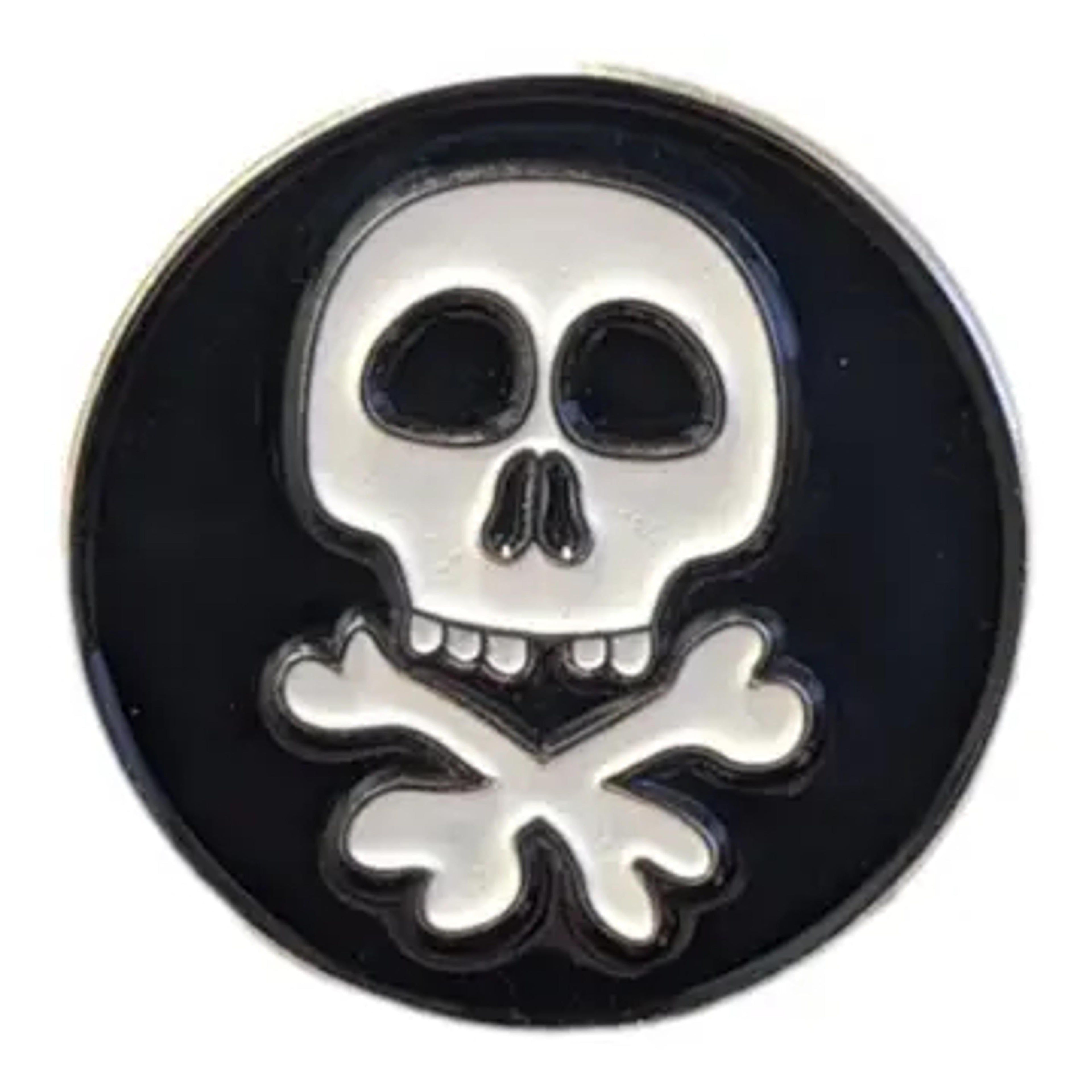 American Hat Maker Skull And Crossbones Hat Magnetic-810038-BLK