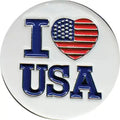American Hat Maker I Love USA Hat Magnetic-810032-RWB