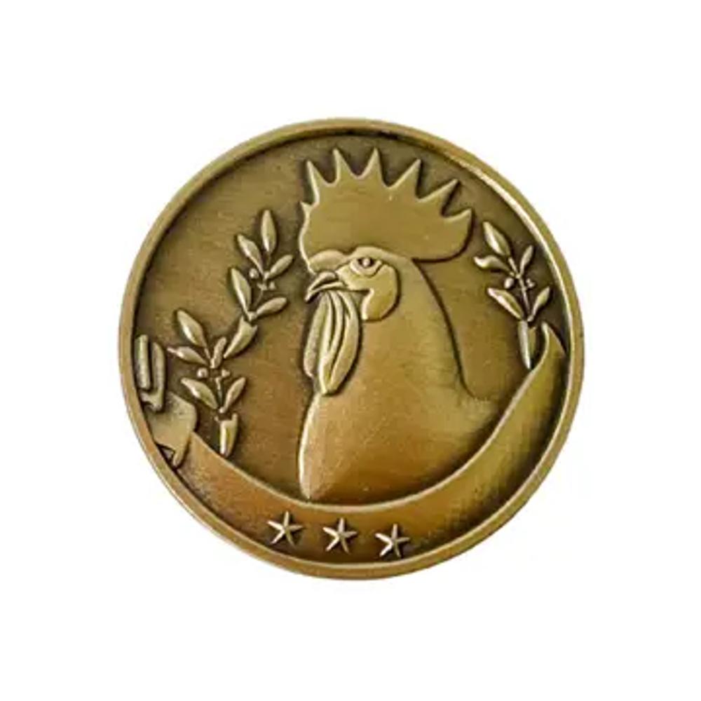 American Hat Maker Head ' Home Rooster Hat Magnetic-810106-GLD
