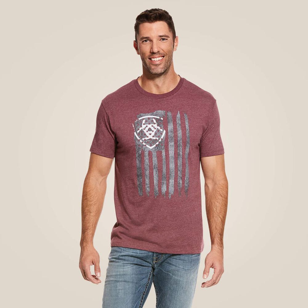 Ariat Mens Vertical Flag Tee 9003-10029003