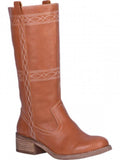 Dingo Womens Longhorn Cognac Western Cowgirl Boot-DI130COG