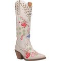 Dingo Womens Poppy Silver Western Cowgirl Boot-DI732-SIL