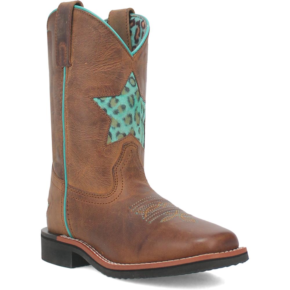 Dan Post Kids Starr Leather Western Boot - Youth-DPC3828