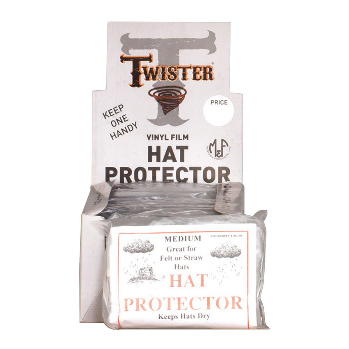 M and F Western Twister Hat Cover