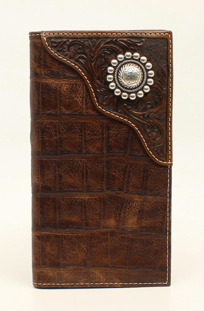 M and F Western Ariat Premium Brand Mens Rodeo Wallet 9402 - Mens