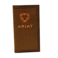M&F Western Ariat Rodeo Cotton Lthr Logo