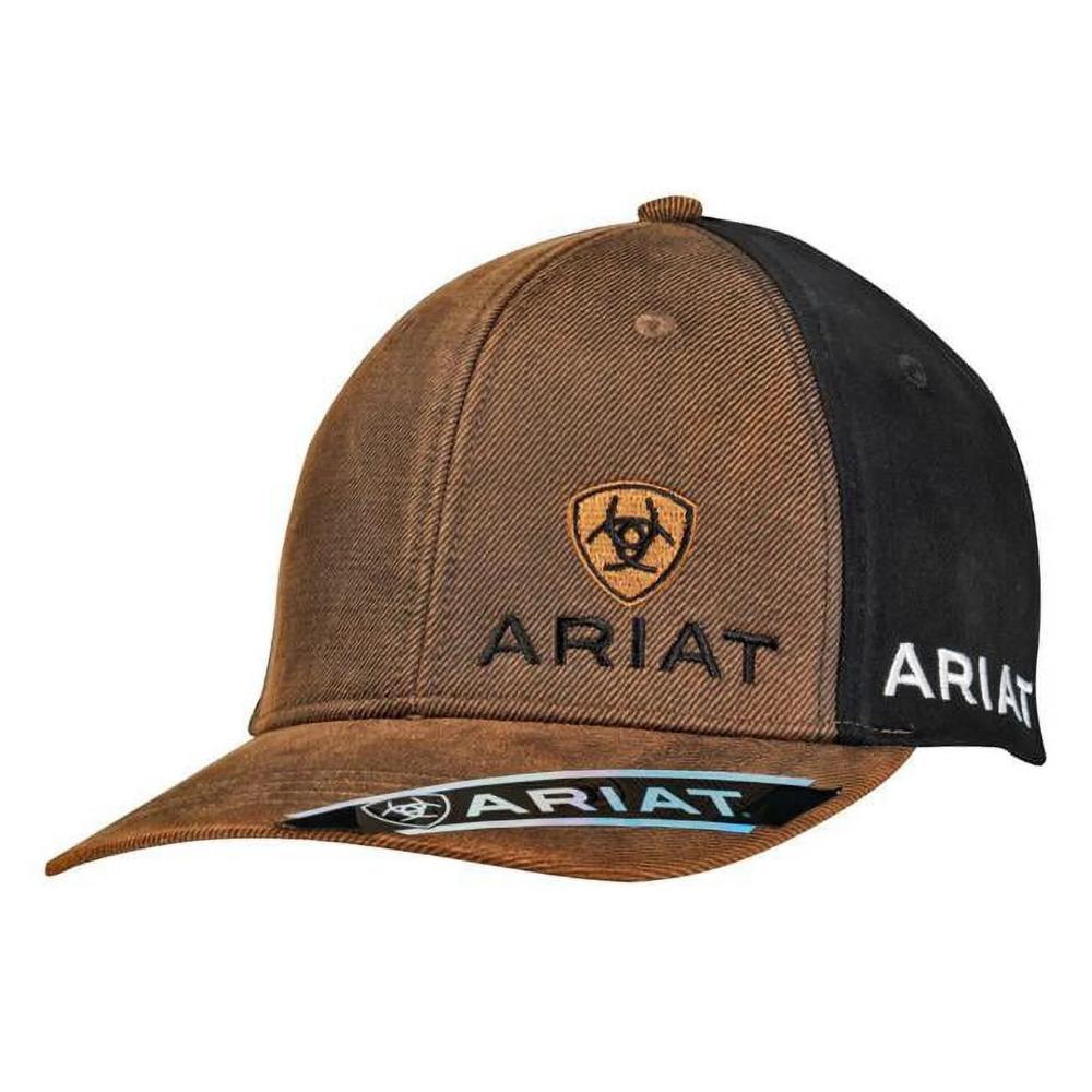M&F Western Ariat Shield Logo Oilskin Bk/B