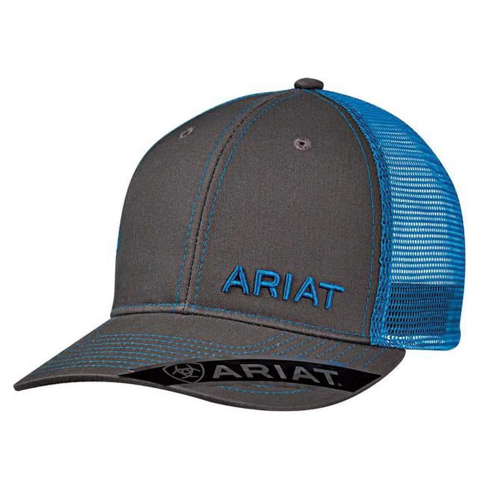 M&F Western Ariat Grey Blue Mesh Back
