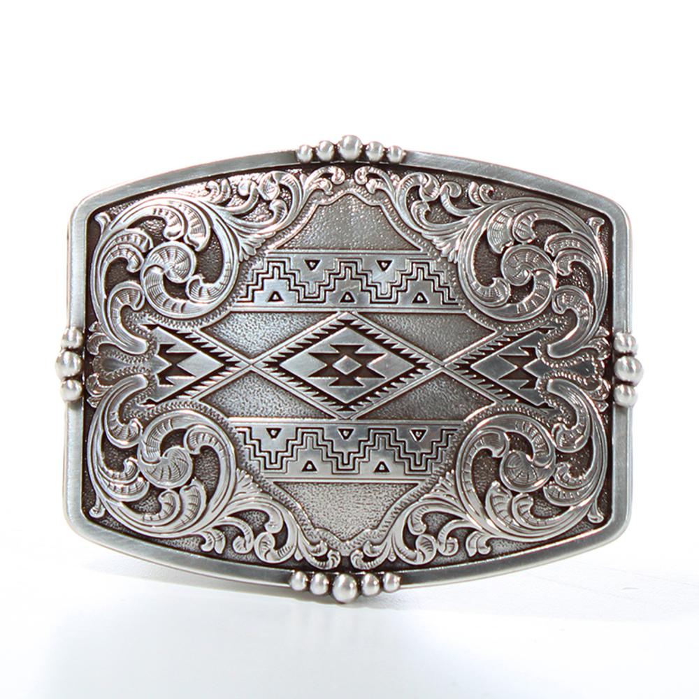 M&F Western Buckle- Aztec Floral