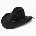 Stetson Resistol Cisco 2X Wool Felt Cowboy Hat Black-RWCSCO-694307