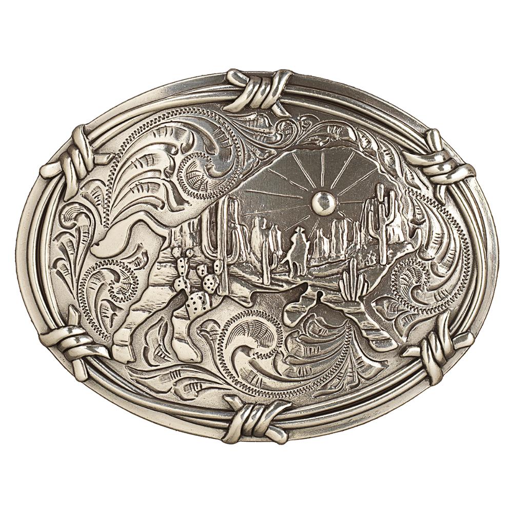 M&F Western Ovalbarbedwirebuffaloas