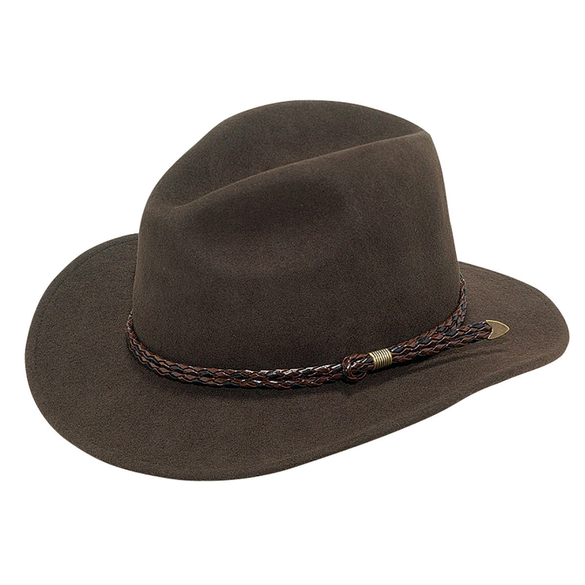 M and F Western Twister Crushable Wool Hat Omaha