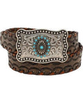 M&F Western 1/2Laceedgrectbklbr