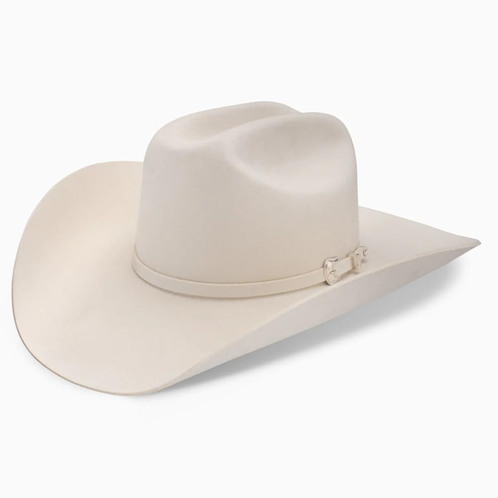 Stetson Hat Resistol 4X Pageant White-75PAGEANTWHT