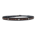 American Hat Maker Head ' Home Eastwood Star Leather Hatband-EASTWOODSTAR