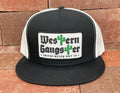 Cactus Alley Hats Western Gangster Black/White-6006BW-P149