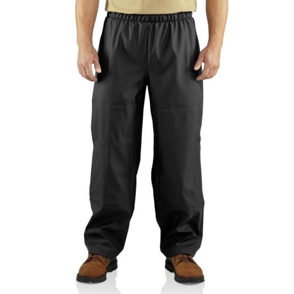 Carhartt Mens Medford Waterproof Rain Pant Black-100250-001
