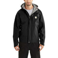 Carhartt Mens Shoreline Vapor Unlined Hooded Rain Jacket-101570-001