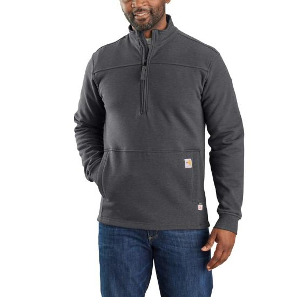 Carhartt Mens Force Extremes Relaxed Fit Mock Neck Pullover-102831-029