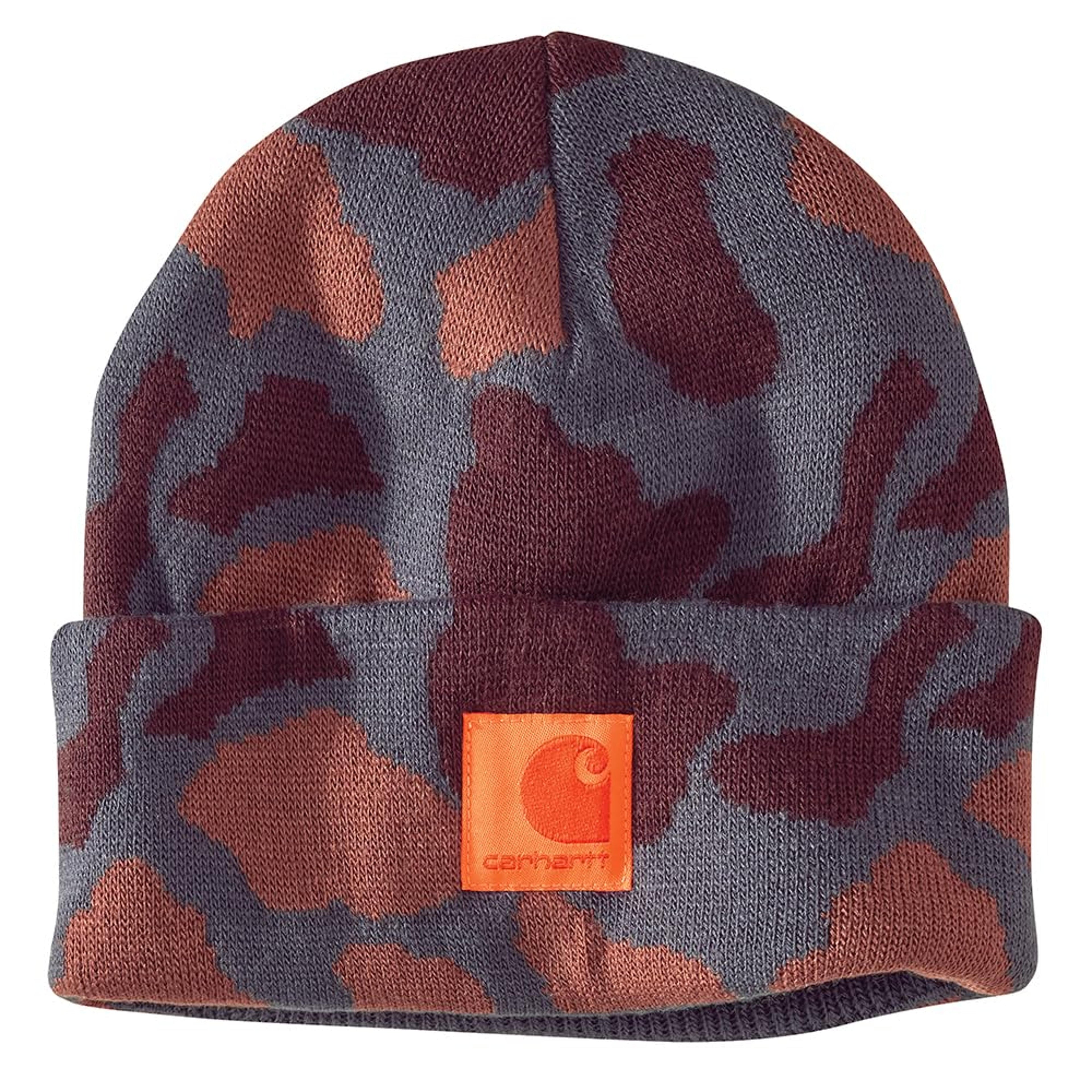 Carhartt Ah5968 M Knit Camo Beanie -HD9-105968-HD9
