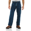 Carhartt Mens Washed Denim Work Dungaree Darkstone-B13DSTIRR
