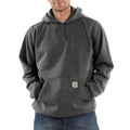 Carhartt Mens Midweight Hooded Pullover Sweatshirt Carbon Heather-K121026