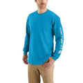 Carhartt Mens Long Sleeve Logo T-shirt 1HF2-K231HF2