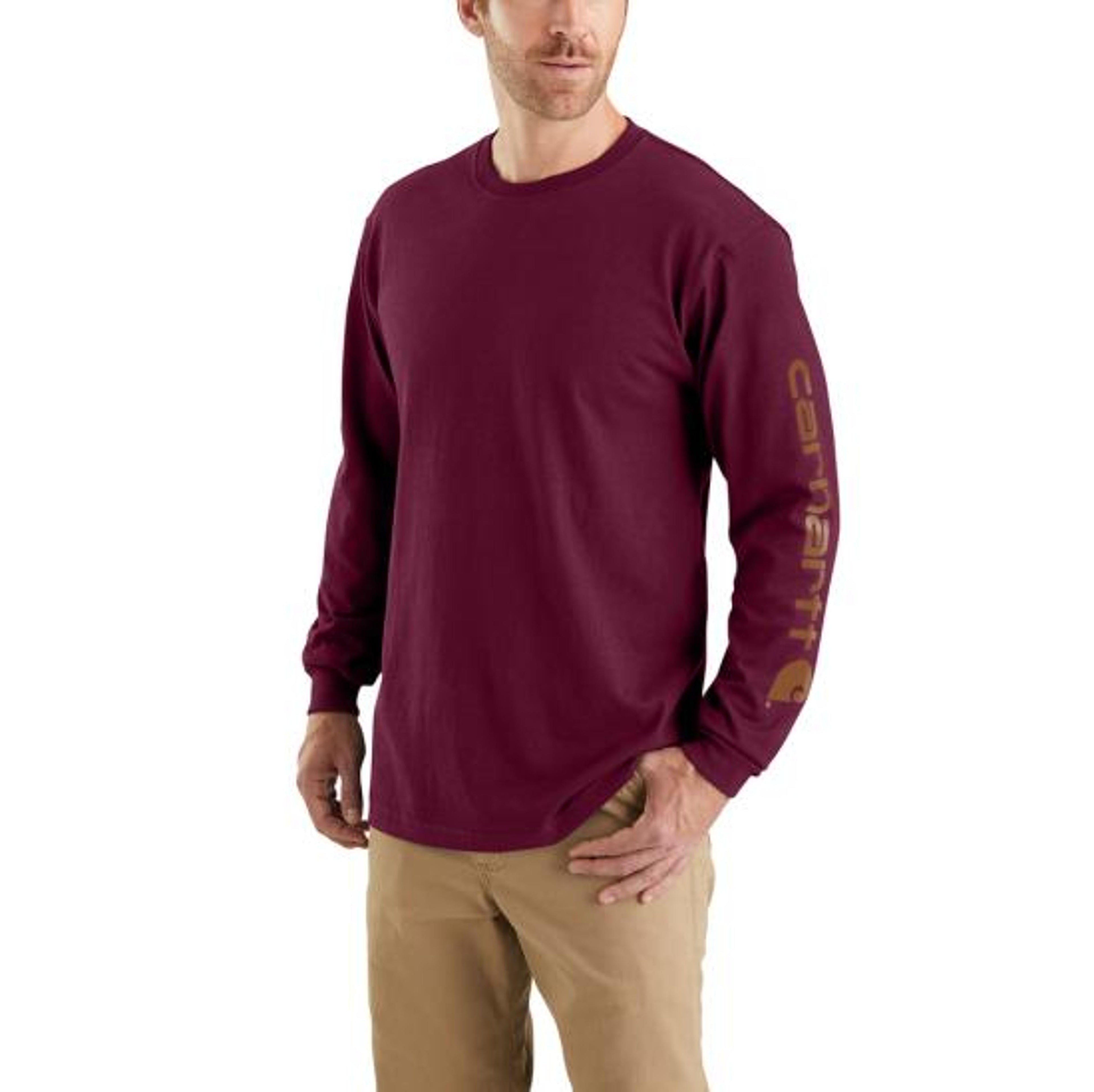 Carhartt Mens Long Sleeve T-shirt 1PRT-K231PRT