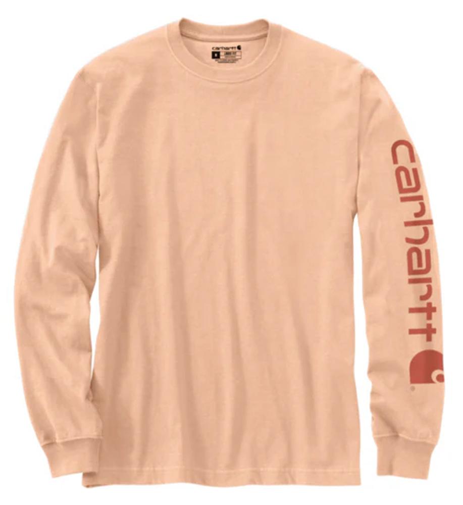 Carhartt Long Slv Logo T-Shirt-K231Q54