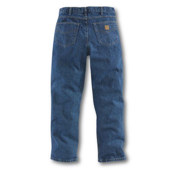 Carhartt Mens Relaxed Fit Straight Leg Darkstone-B160DSTIRR