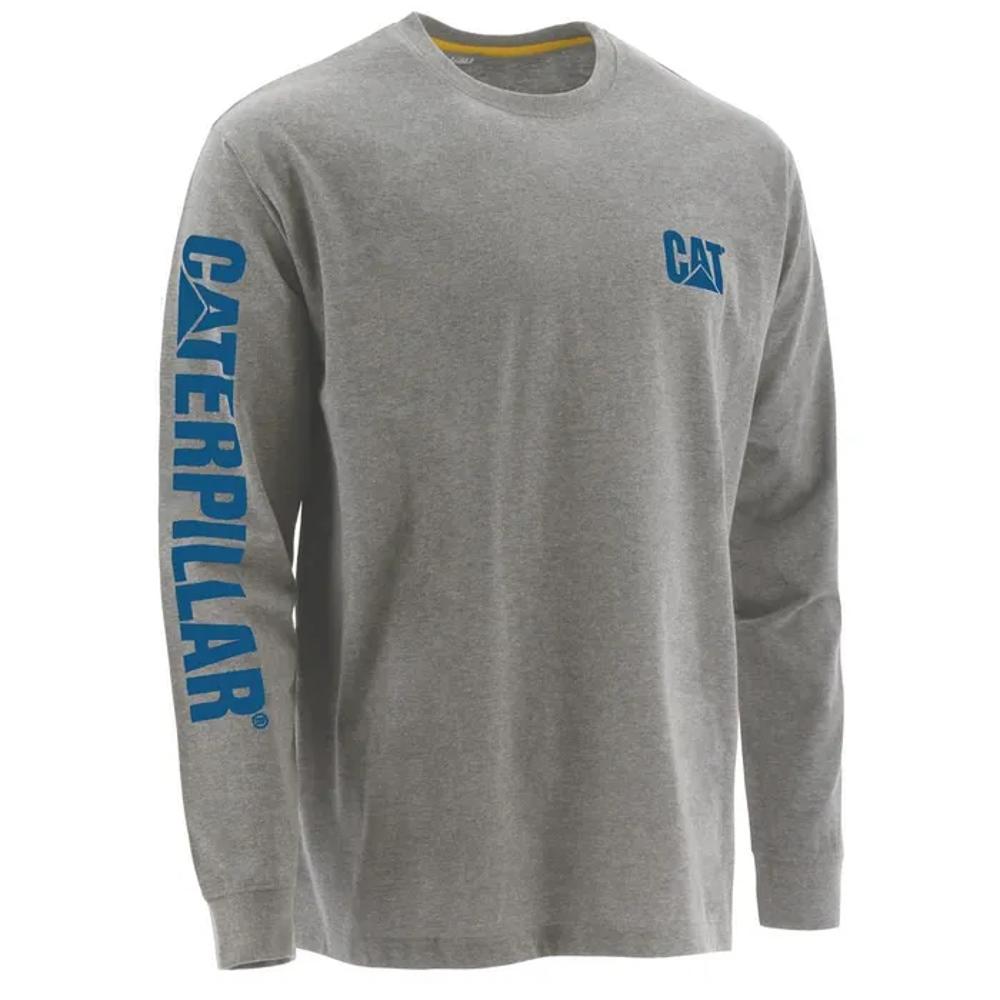 Caterpillar Cat Clothing Trademark Banner L/S Tee-1510034-12653