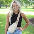 Girlie Girl Originals Cb6680 Lilly Crossbody Bone-CB6680-BONE