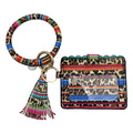 Girlie Girl Originals Wristlet Id Wallet Small Serape Leopard-CL7848-SLEOP